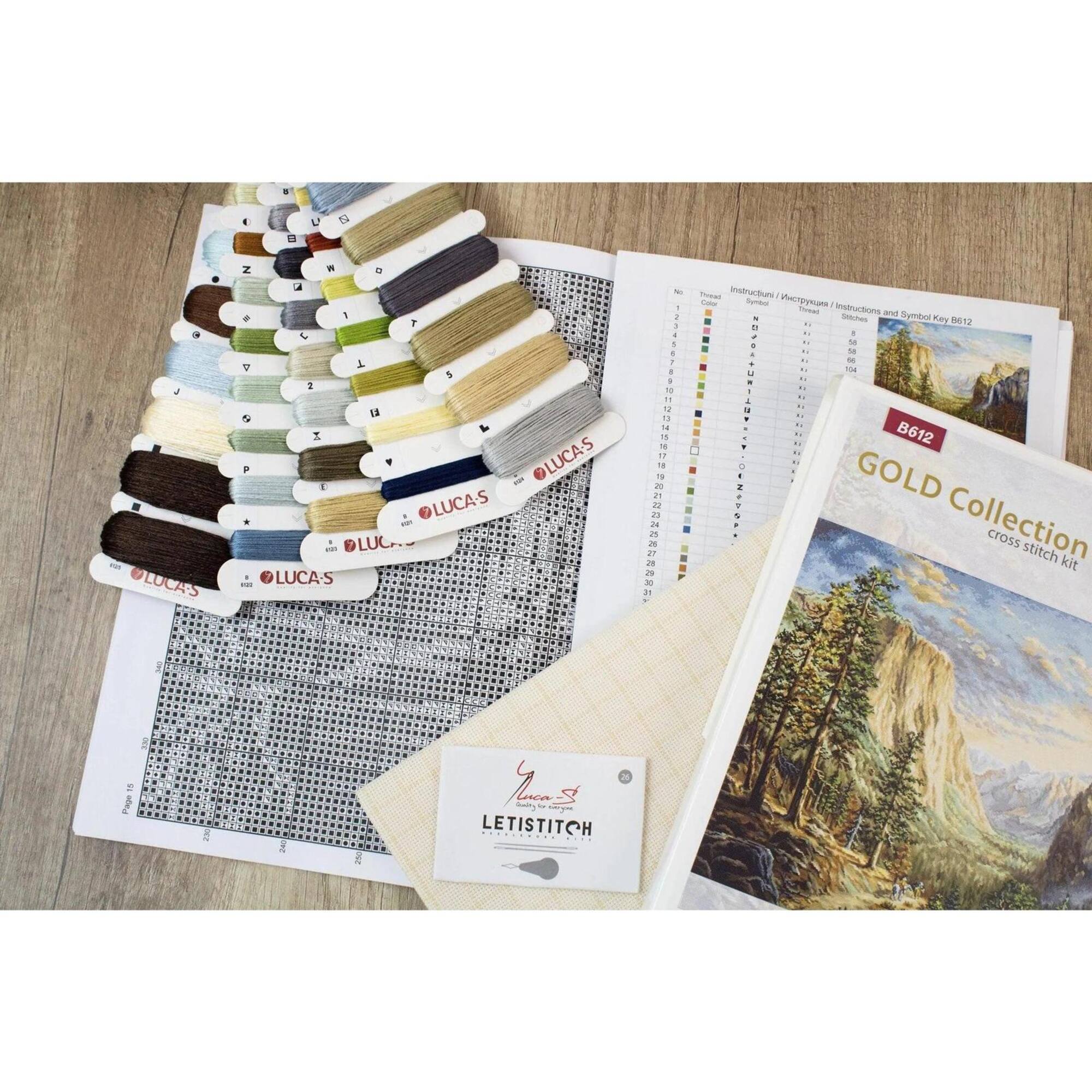 Luca-S Riding the Range Counted Cross-Stitch Kit